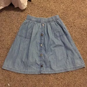 Cat & Jack denim skirt